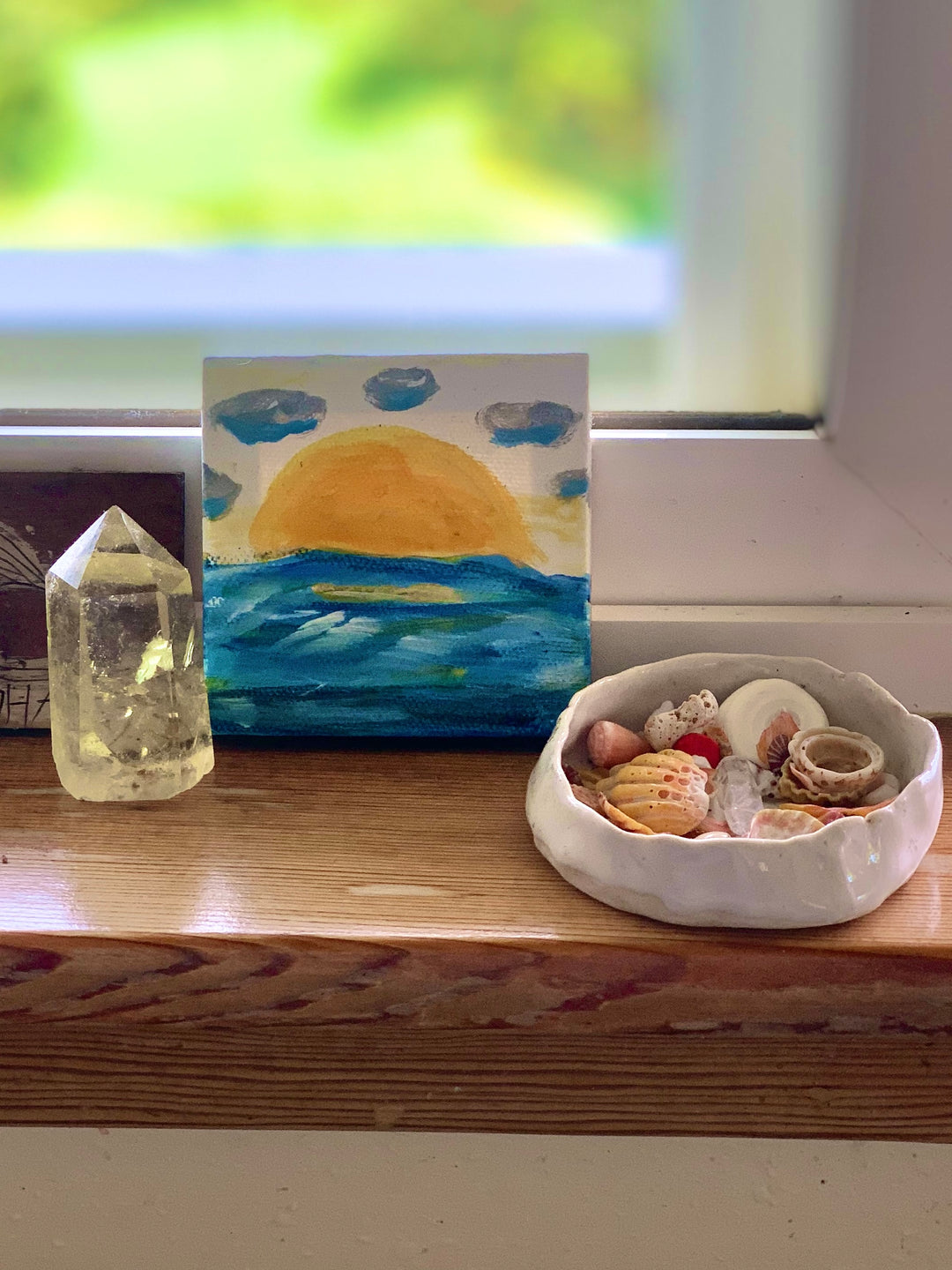 ORIGINAL MINI BEACH PAINTING
