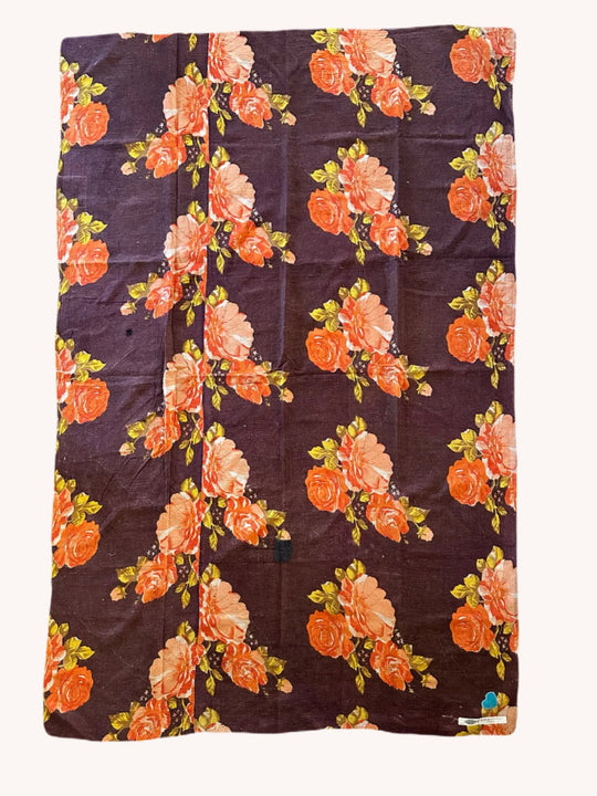 PRIME KANTHA QUILT - CABBAGE ROSE