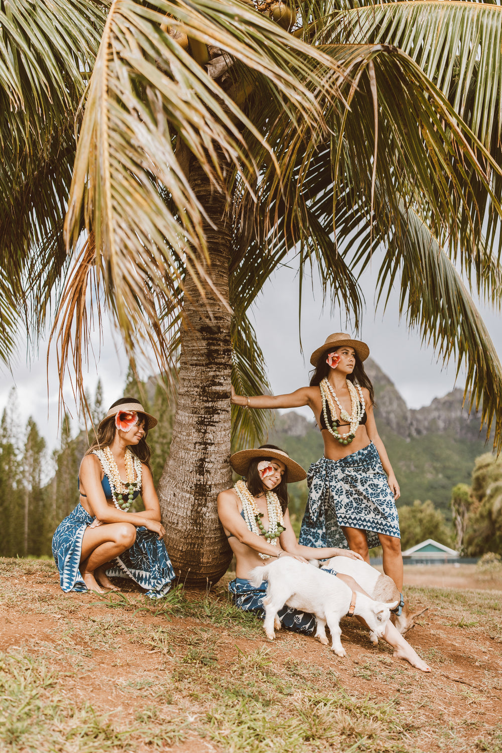 BLOCK PRINT SARONG - INDIGO COLLECTION