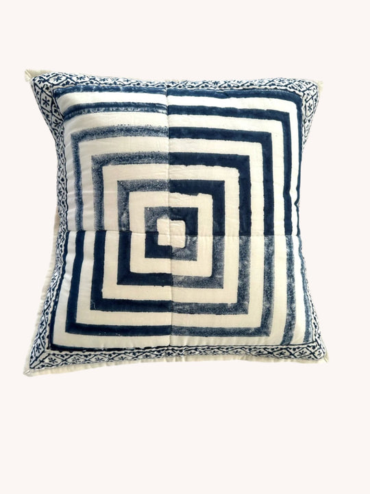 QUILTED CUSHION COVER