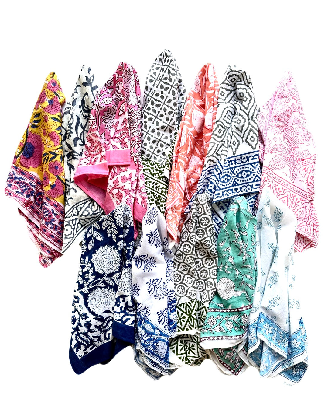 BLOCK PRINT BANDANA - JAIPUR MARKET COLLECTION
