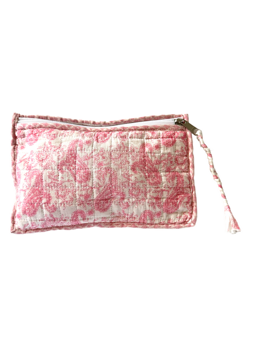 Delicate Pink- Beauty Pouch