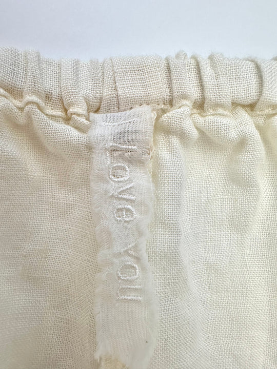 LACY LINEN TANK TOP