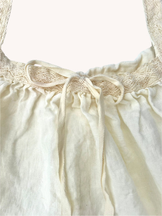 LACY LINEN TANK TOP
