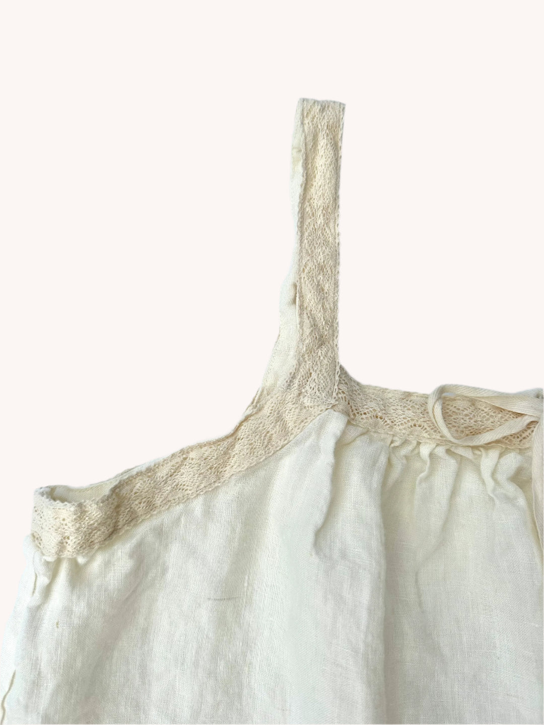 LACY LINEN TANK TOP
