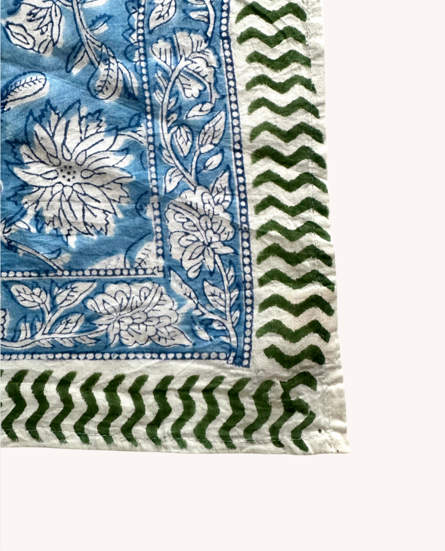 BLOCK PRINT BANDANA -  CANDY  COLLECTION