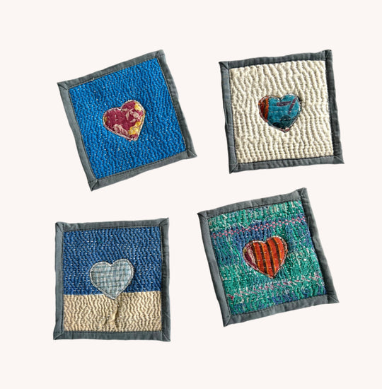 KANTHA COASTER SET