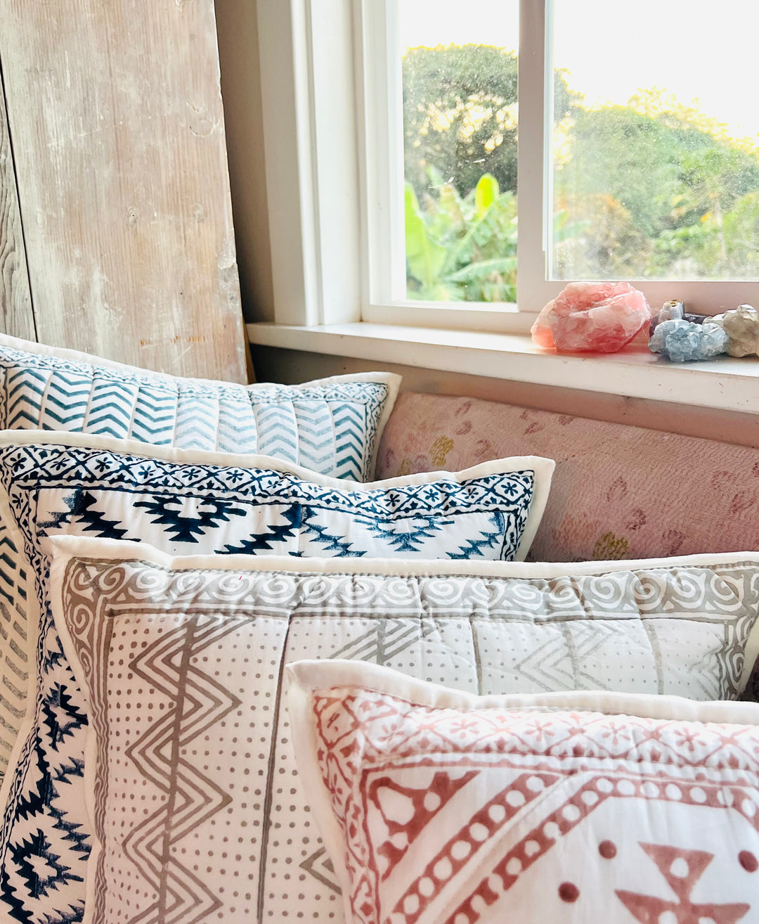 QUILTED CUSHION COVER