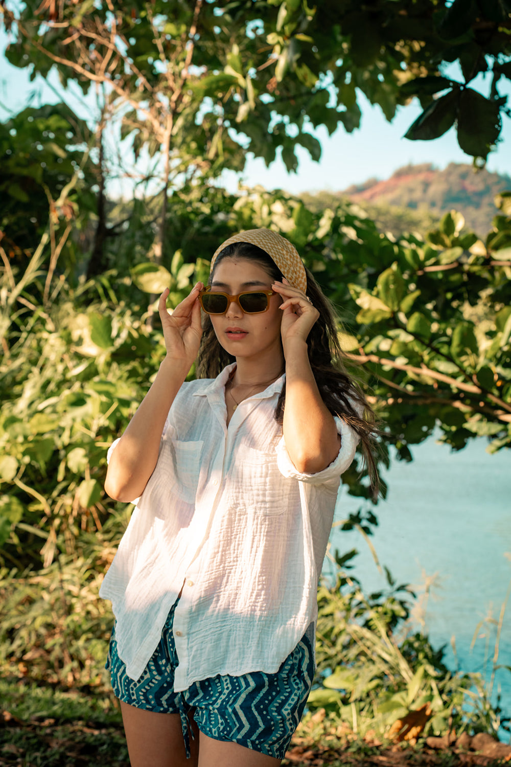 DOUBLE GAUZE BEACH SHIRT