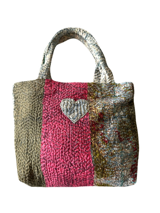 MINI KANTHA TOTE