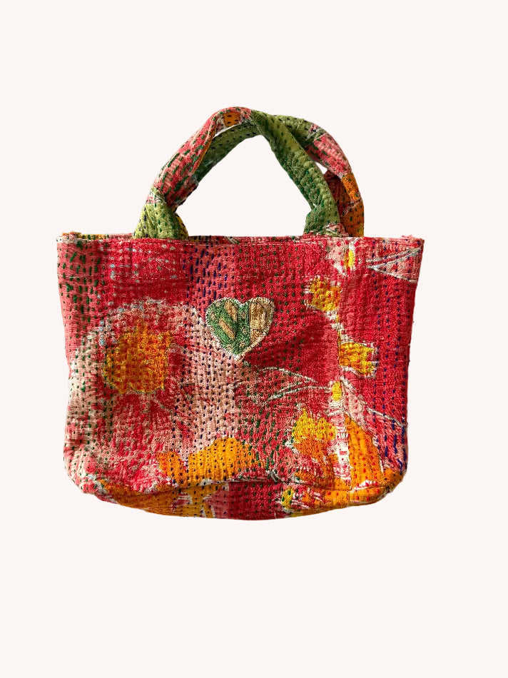 MINI KANTHA TOTE