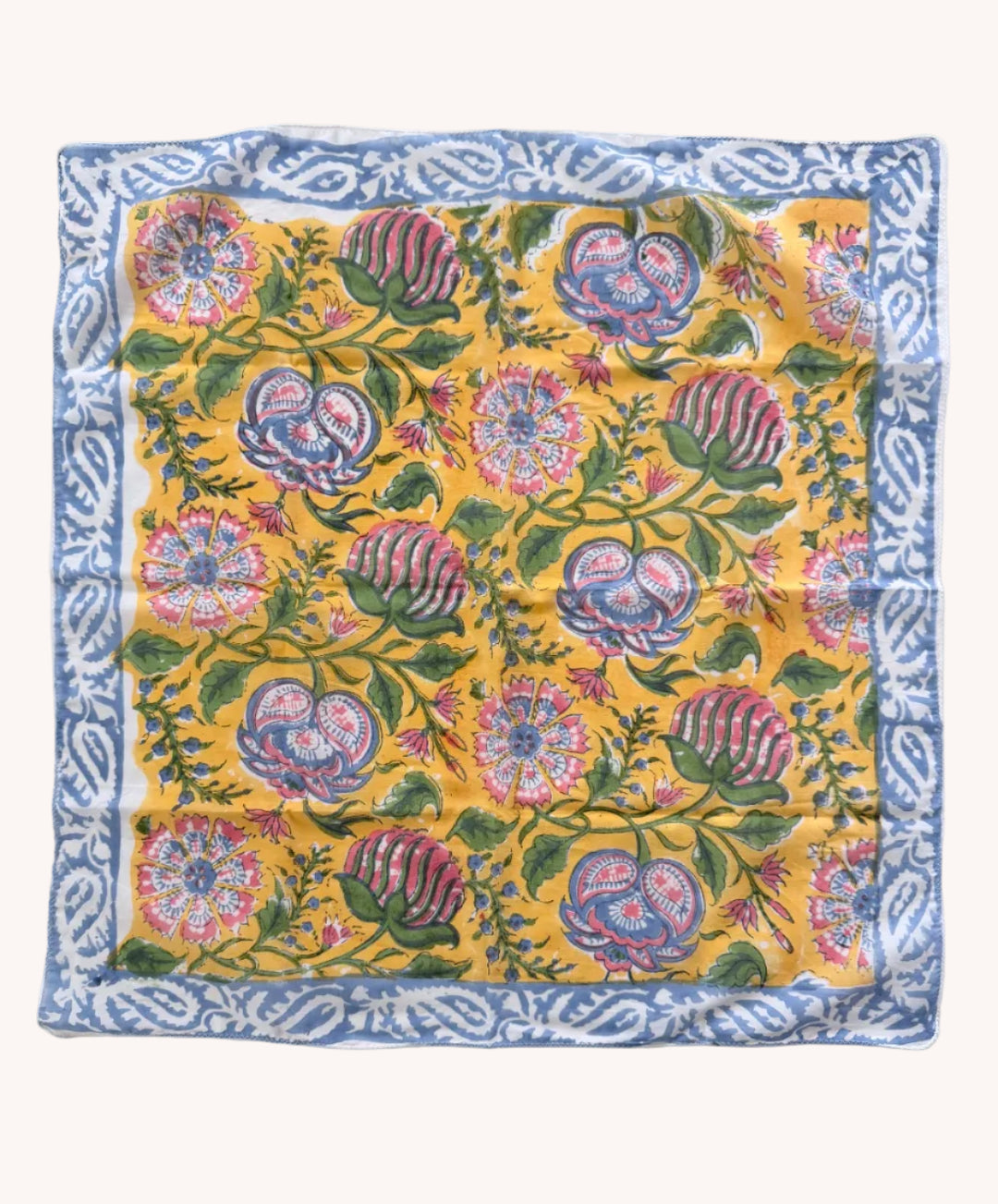 BLOCK PRINT BANDANA - JAIPUR MARKET COLLECTION
