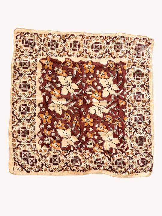 BLOCK PRINT BANDANA - INDIAN SUMMER COLLECTION