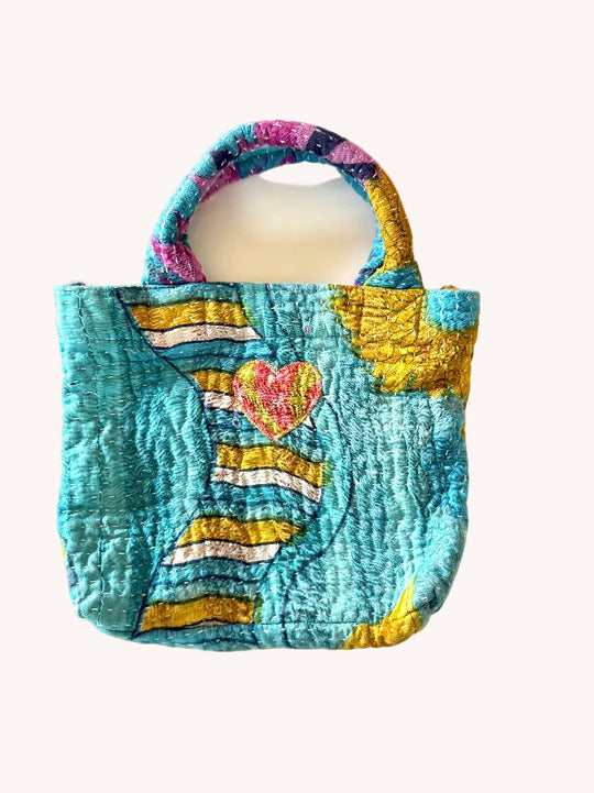 MINI KANTHA TOTE
