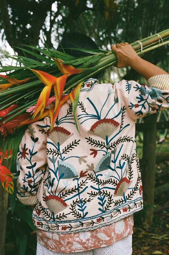 BOHO EMBROIDERED JACKET