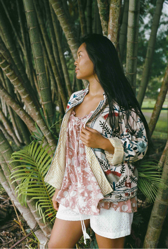 BOHO EMBROIDERED JACKET
