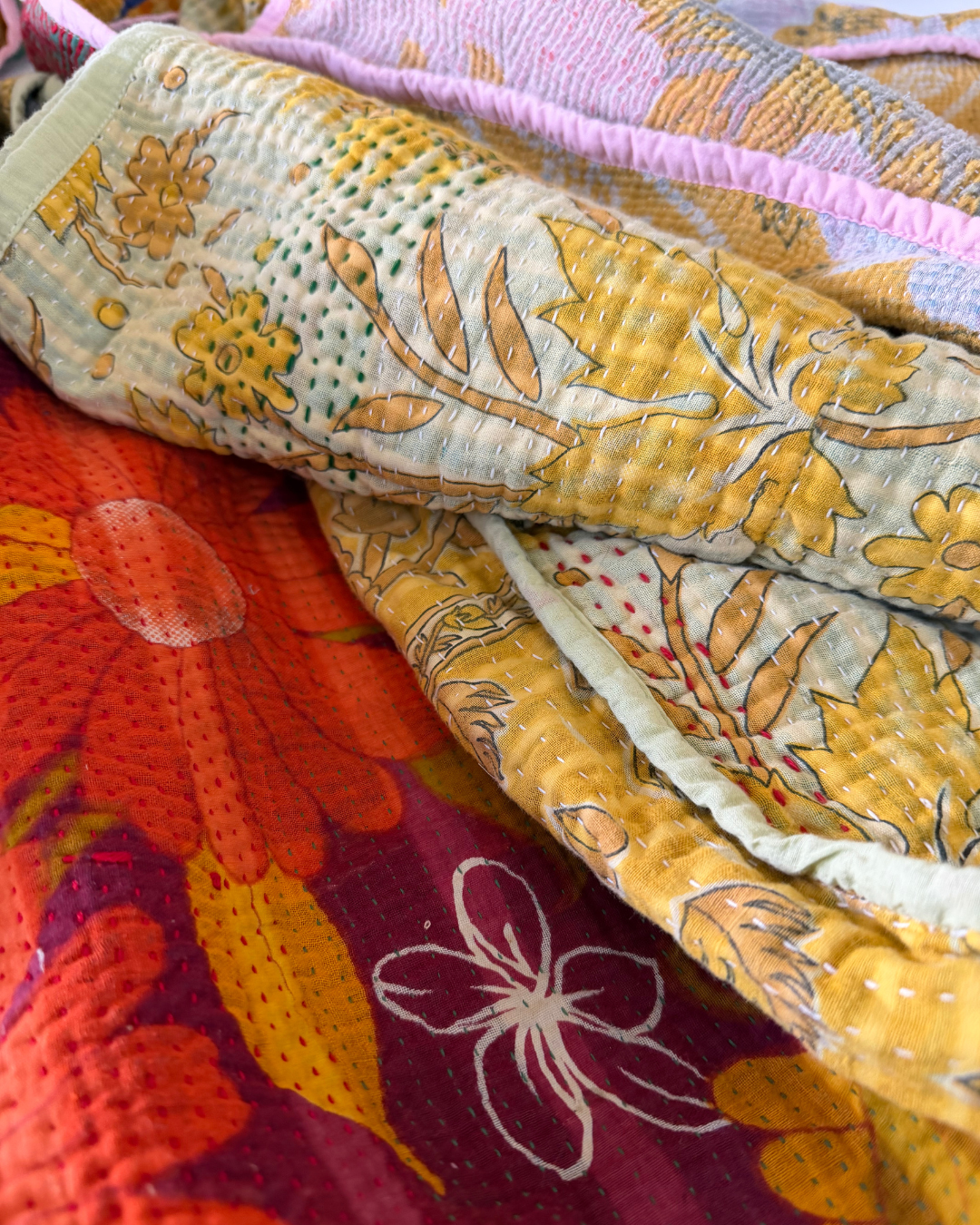 CROSSBODY KANTHA TOTE