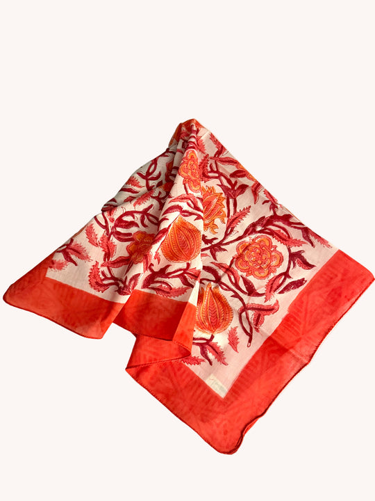 BLOCK PRINT BANDANA - JAIPUR MARKET COLLECTION