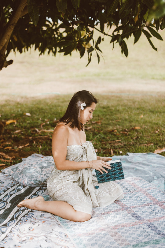 COTTON JOURNAL INDIGO COLLECTION - 4" x 6"