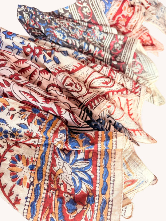 BLOCK PRINT BANDANA - INDIAN SUMMER COLLECTION