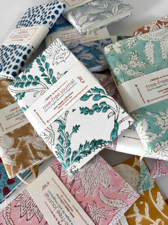 COTTON JOURNAL RAINBOW COLLECTION - 4" x 6"