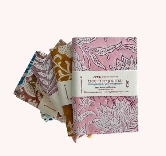 COTTON JOURNAL RAINBOW COLLECTION - 4" x 6"