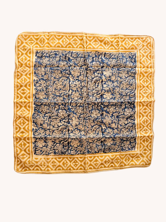 BLOCK PRINT BANDANA - INDIAN SUMMER COLLECTION