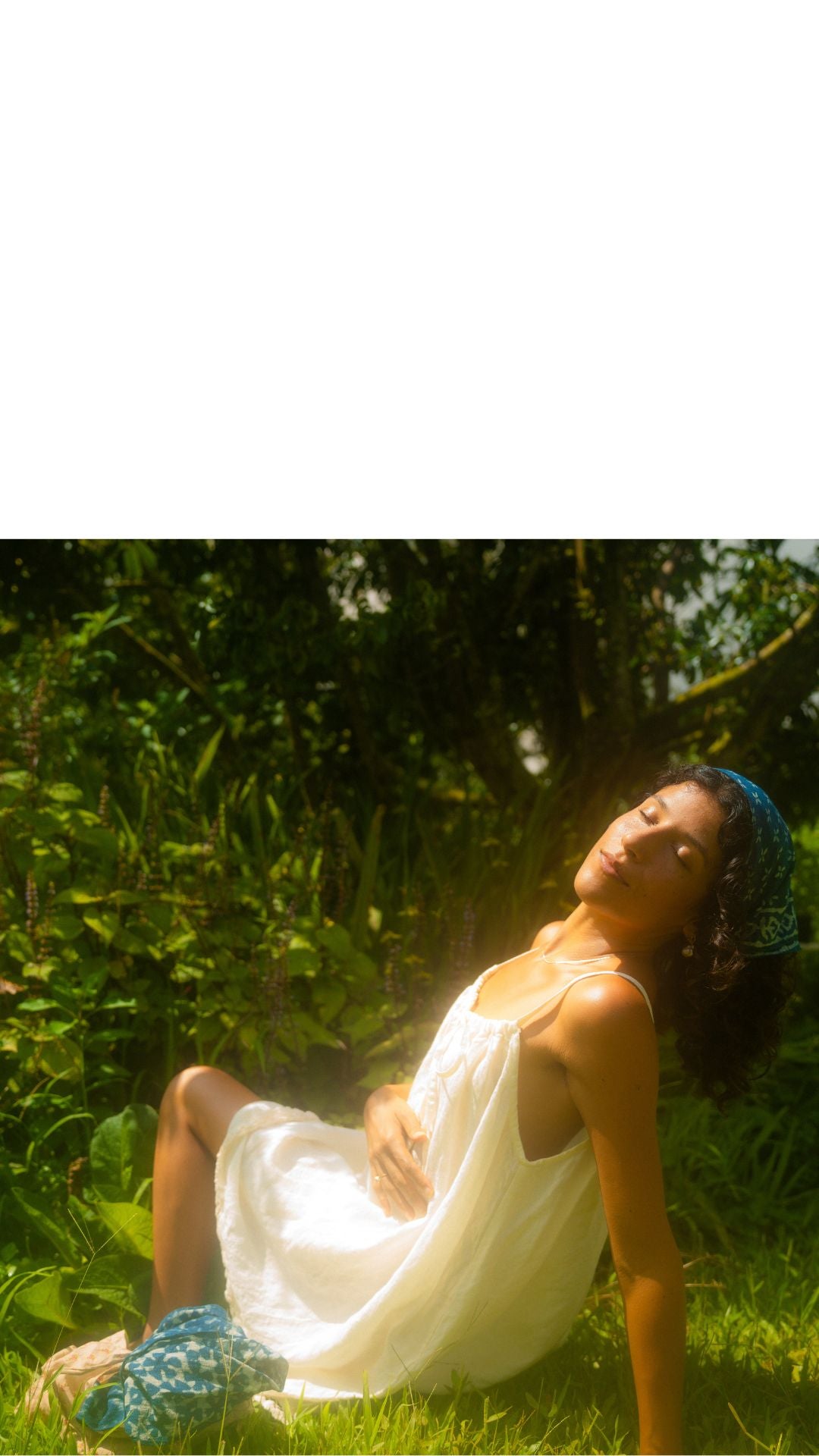 LACY LINEN SUNDRESS
