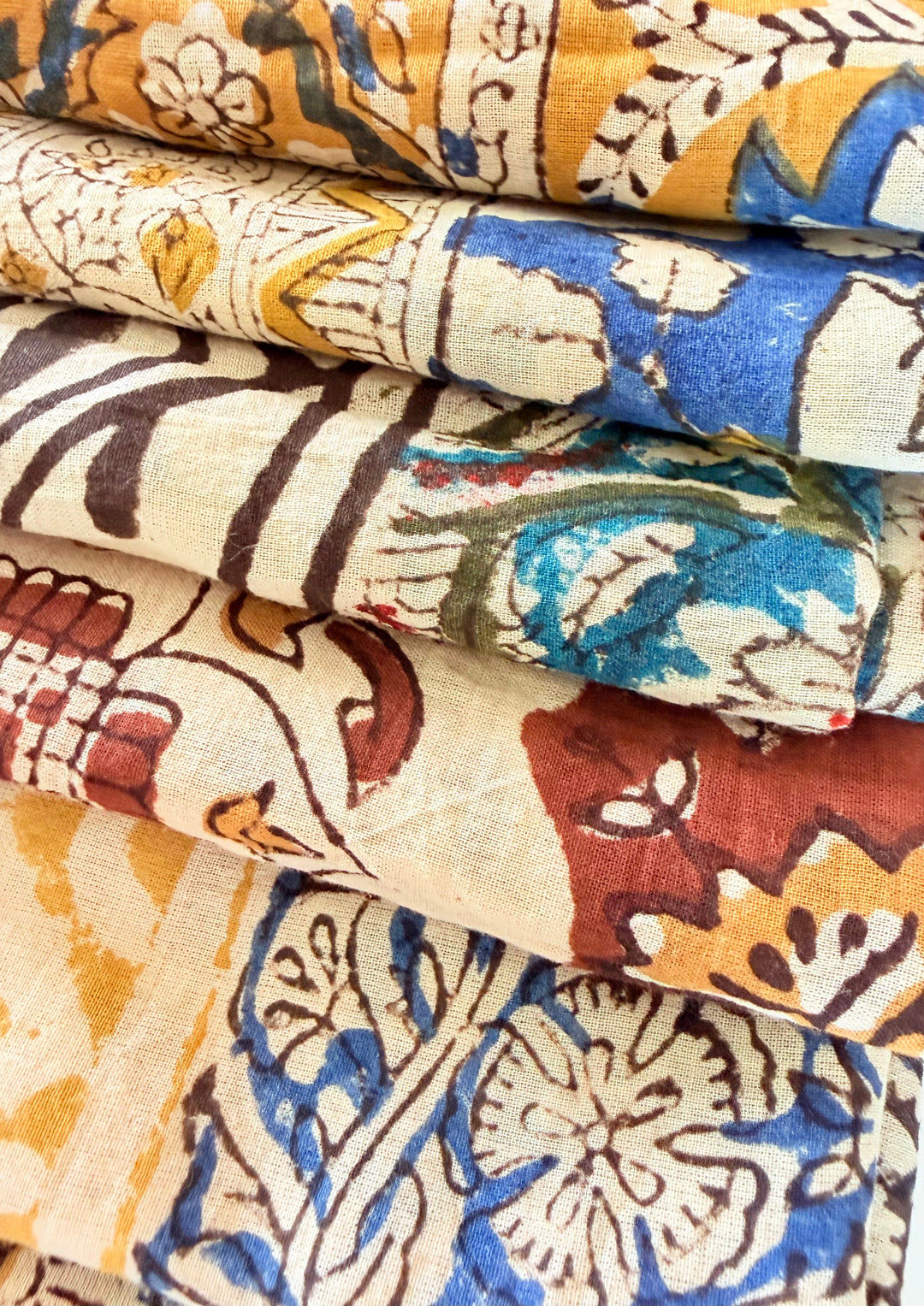 BLOCK PRINT BANDANA - INDIAN SUMMER COLLECTION