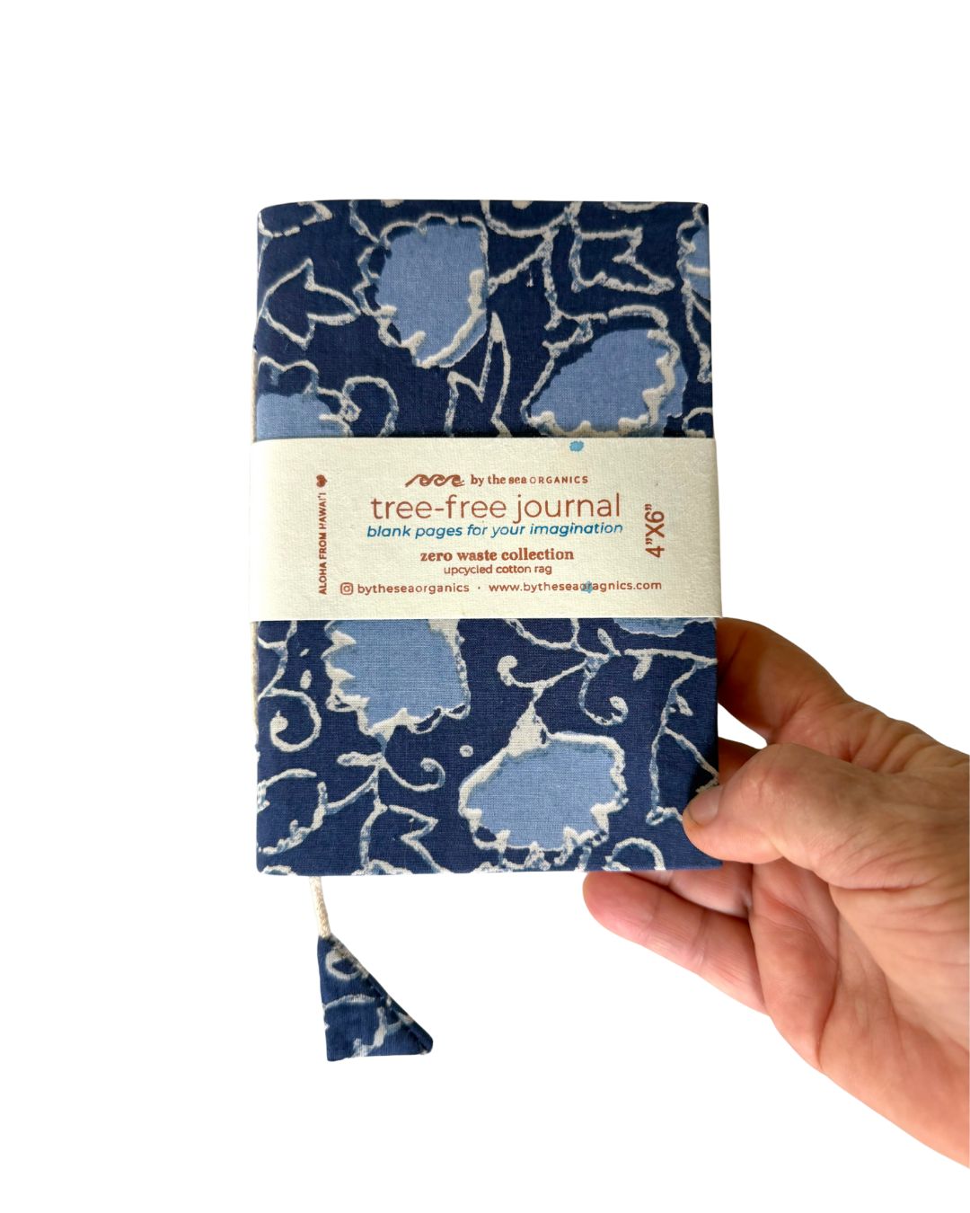 COTTON JOURNAL INDIGO COLLECTION - 4" x 6"