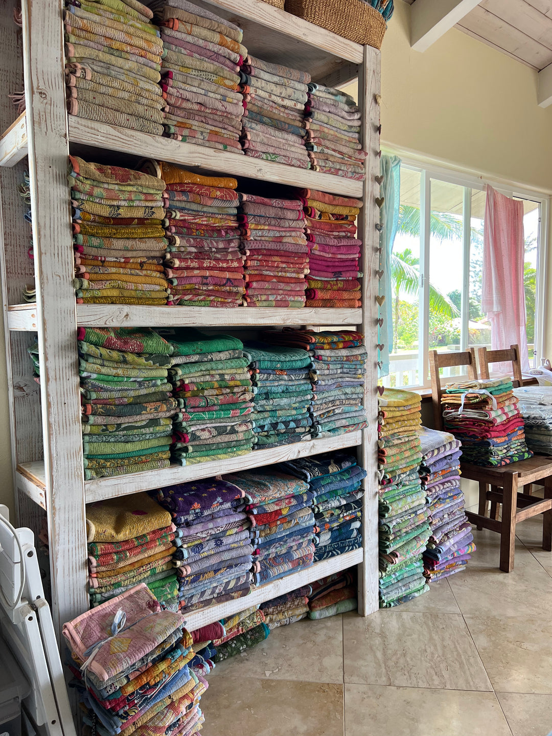 PORTABLE KANTHA QUILT
