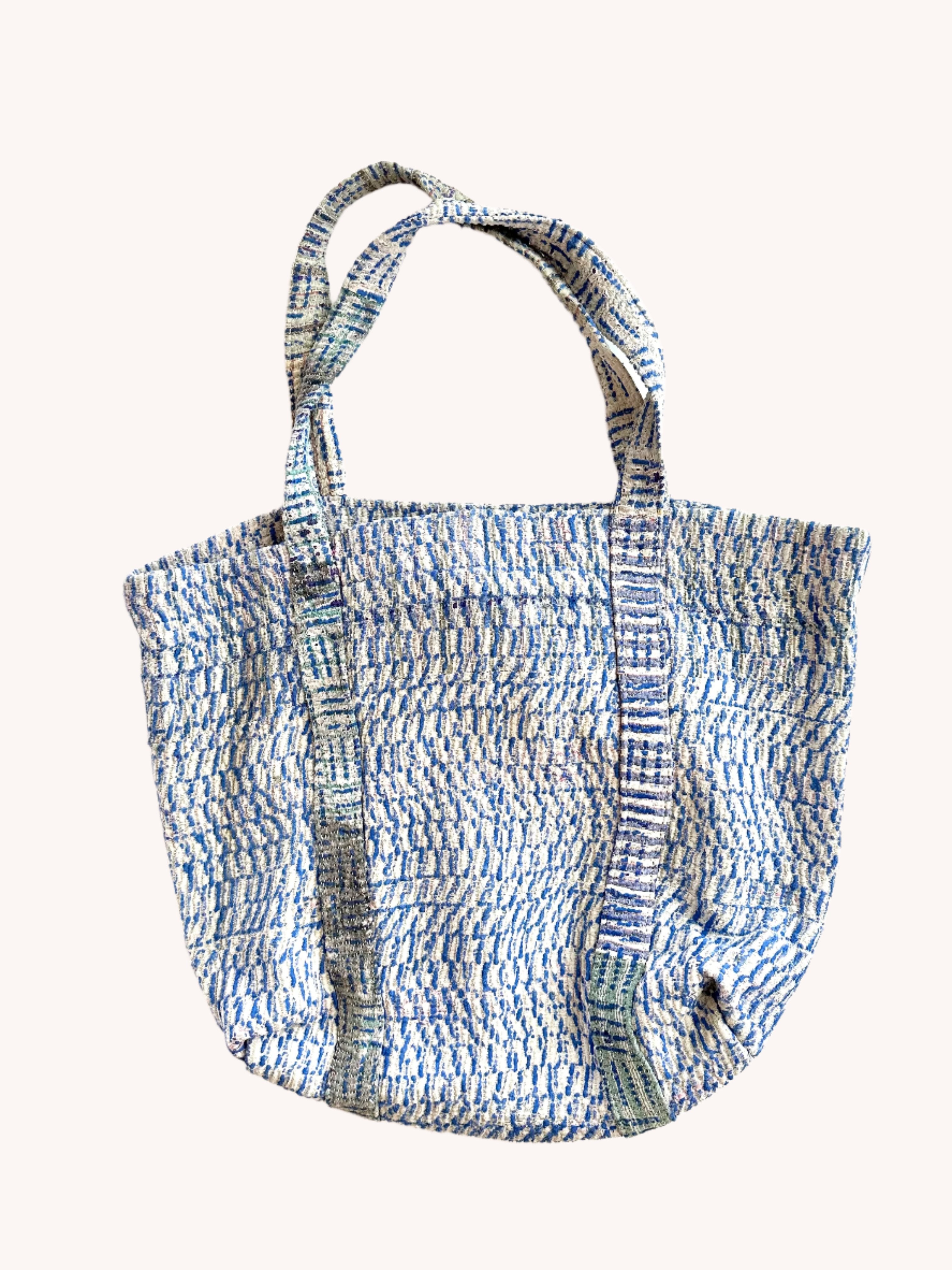 SPECIAL EDITION - WHITE KANTHA TOTE