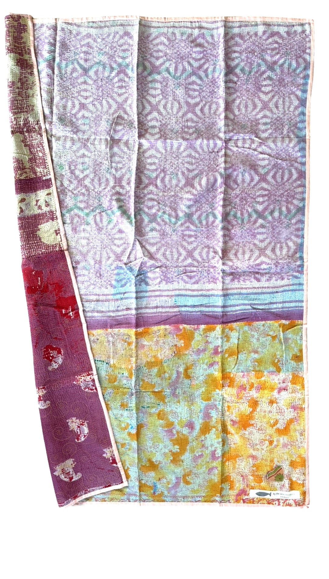 Multicolored - Portable Kantha Quilt