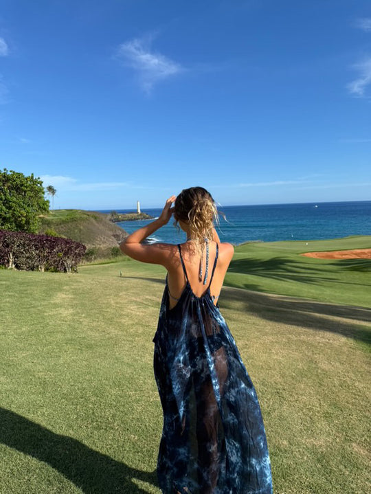 KEYHOLE MAXI DRESS