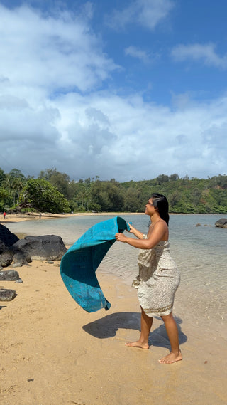 KANTHA TRAVEL QUILT