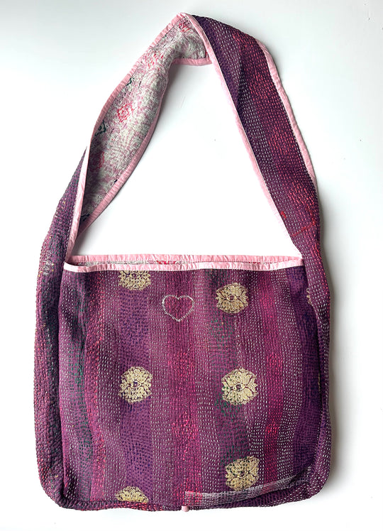 CROSSBODY KANTHA TOTE