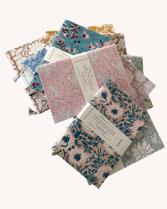 COTTON JOURNAL - LARGE SKETCH BOOK