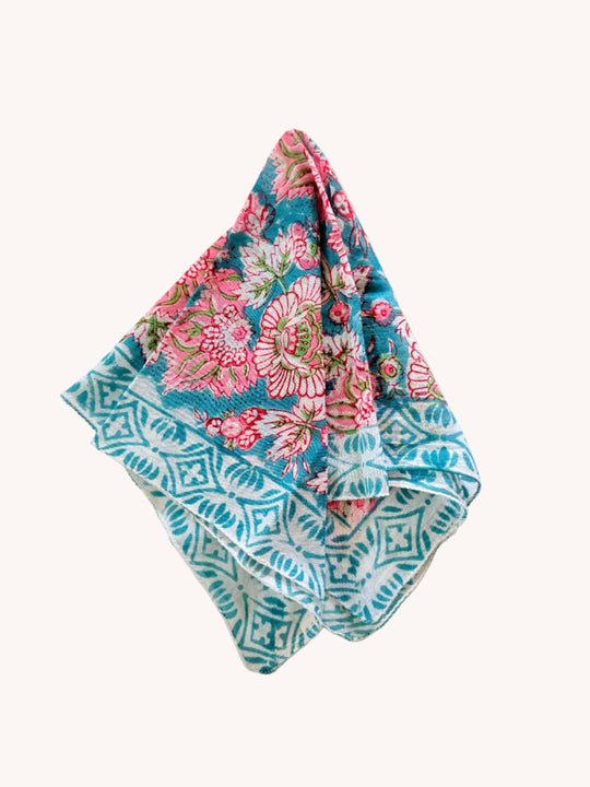 BLOCK PRINT BANDANA - JAIPUR MARKET COLLECTION