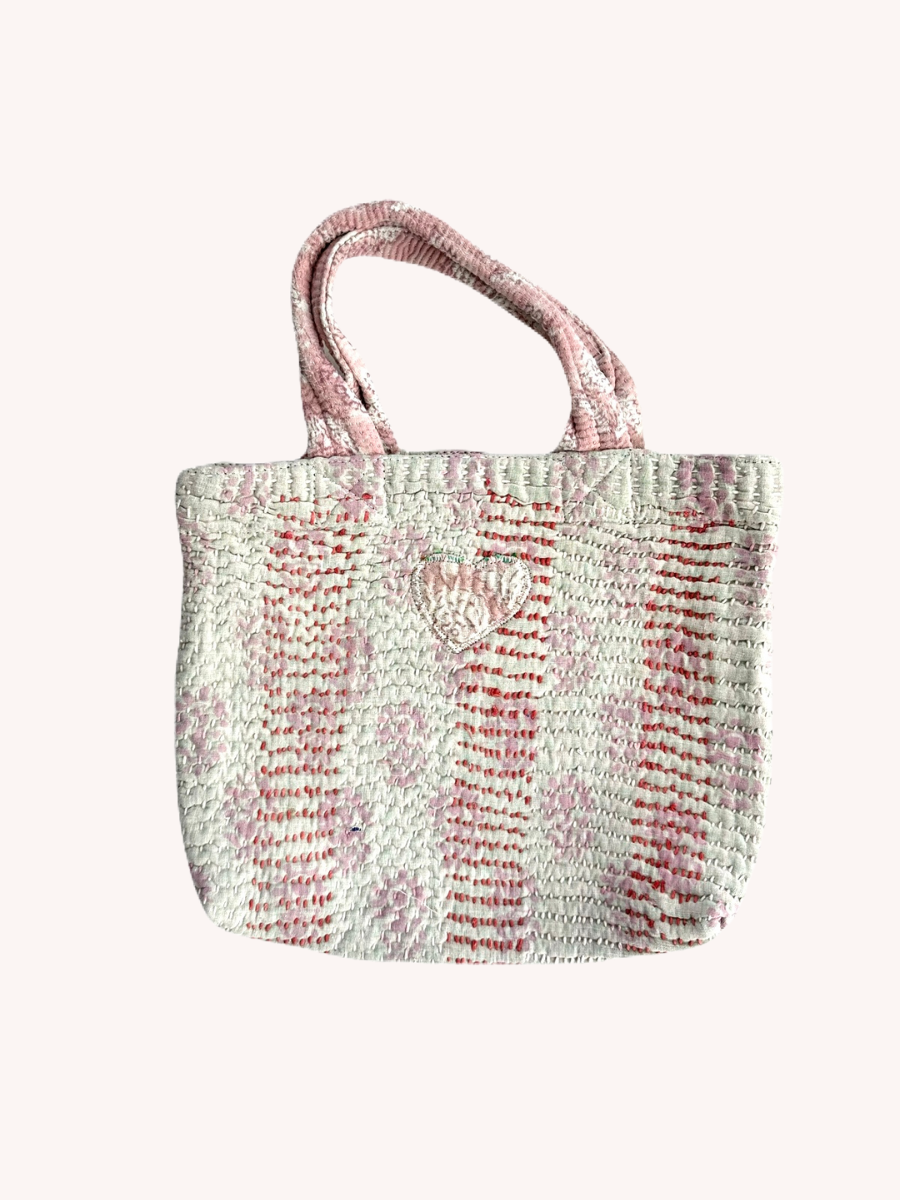 MINI KANTHA TOTE