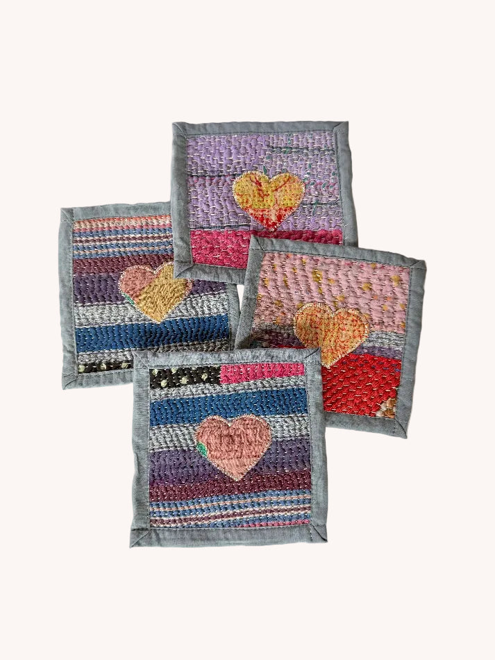 KANTHA COASTER SET