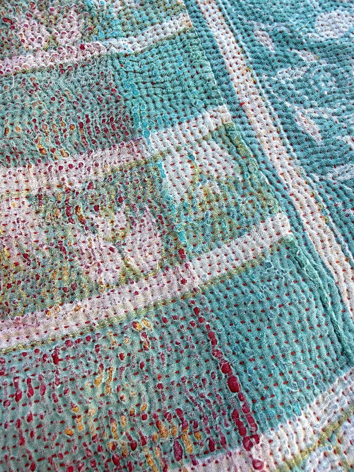 PRIME KANTHA QUILT - SUNSET MAGIC