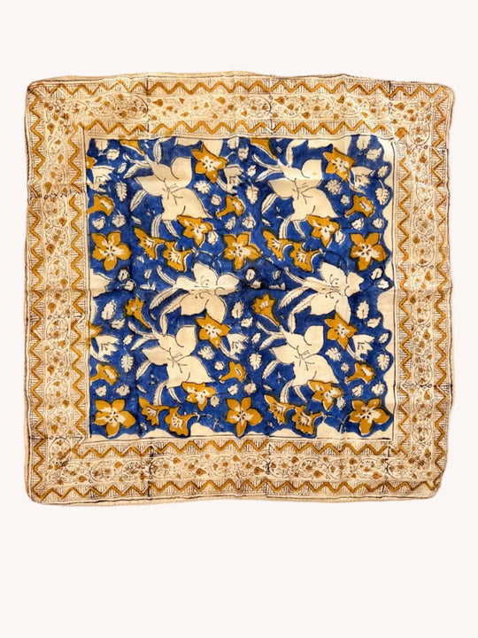 BLOCK PRINT BANDANA - INDIAN SUMMER COLLECTION