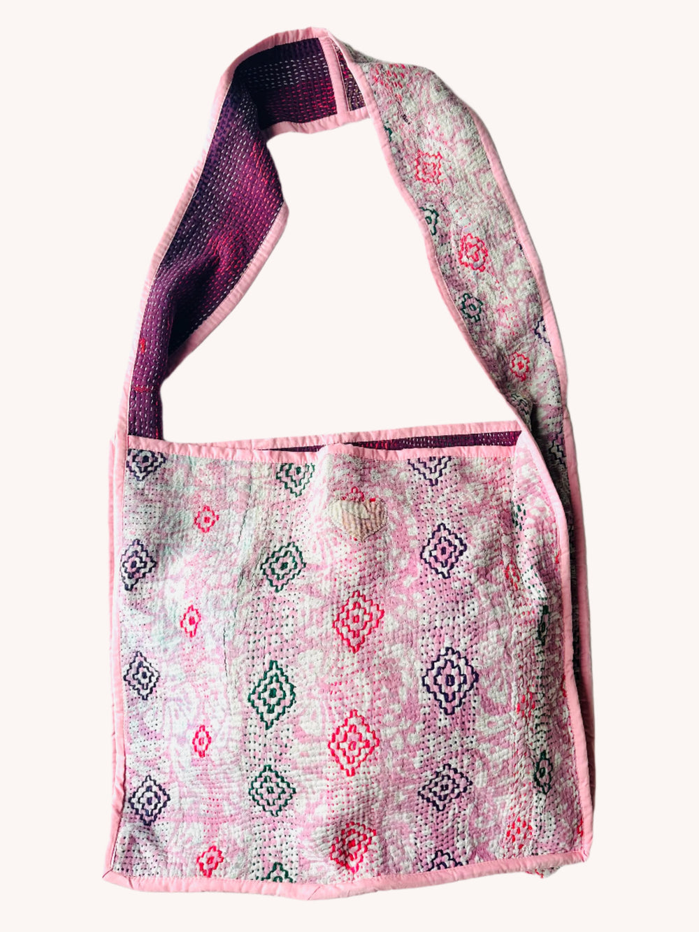 CROSSBODY KANTHA TOTE