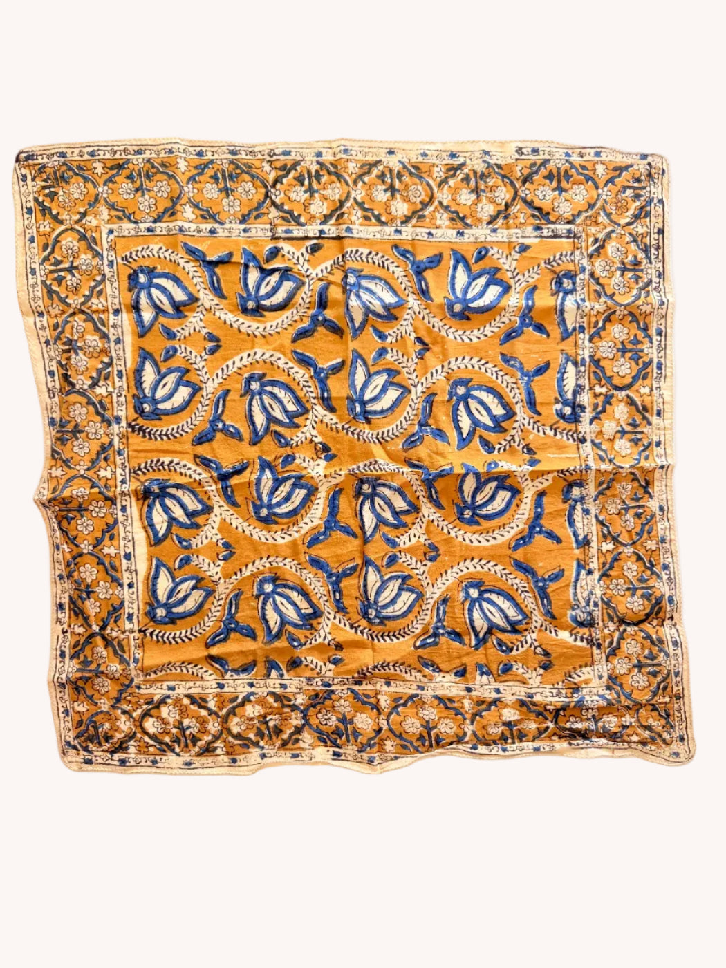 BLOCK PRINT BANDANA - INDIAN SUMMER COLLECTION