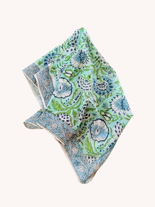 BLOCK PRINT BANDANA - JAIPUR MARKET COLLECTION