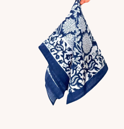 BLOCK PRINT BANDANA - JAIPUR MARKET COLLECTION