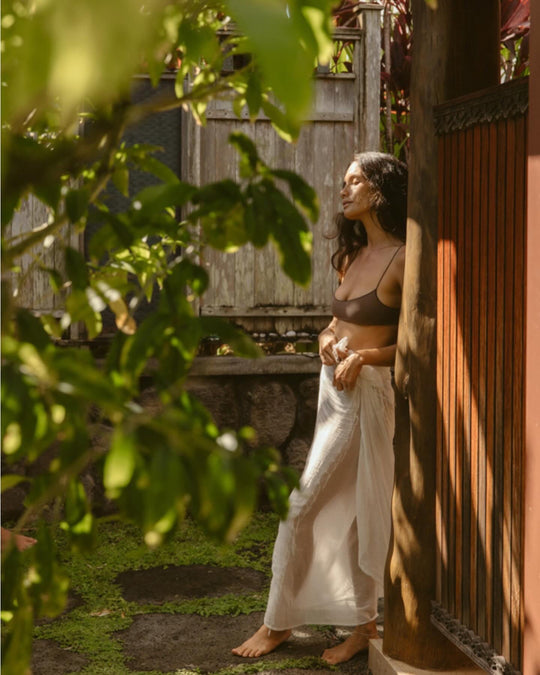 ORGANIC GAUZE SARONG