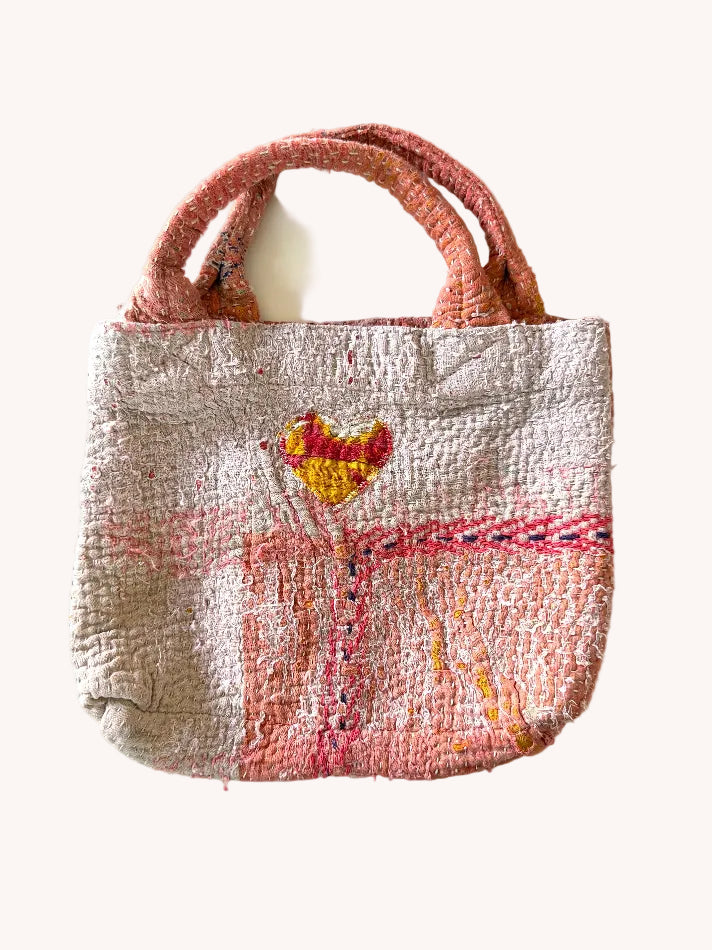 MINI KANTHA TOTE