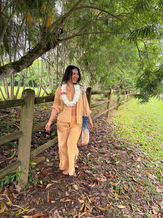 LINEN BEACH SHIRT