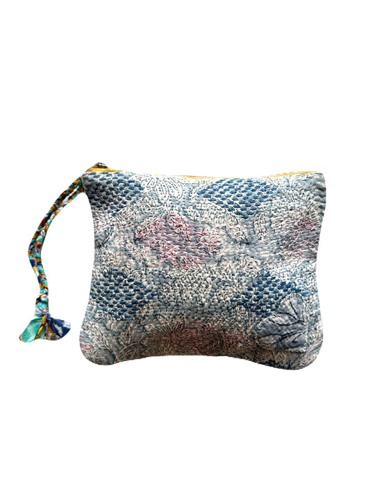 Kantha Wristlet